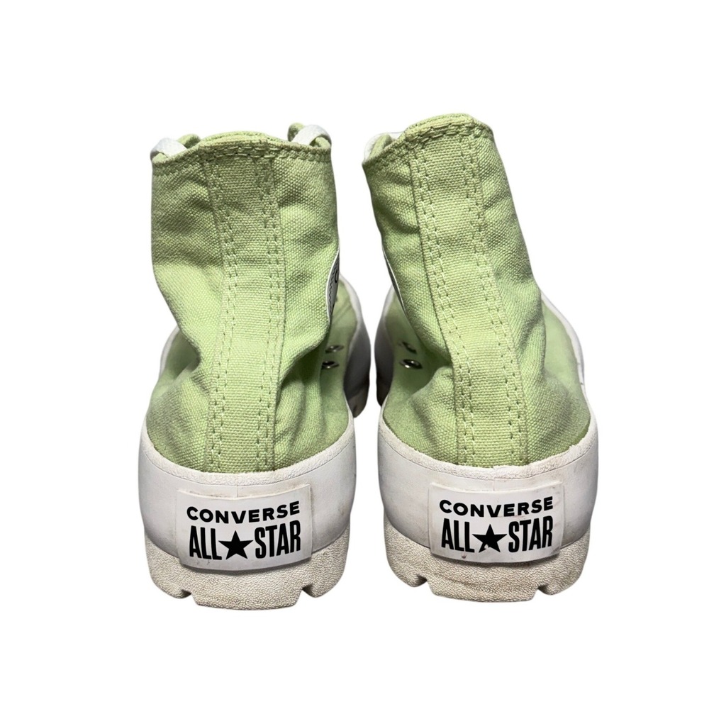 Converse Chuck Taylor All Star Lugged 2.0 High Platform Sneakers Green Womens 6 - Picture 6 of 10